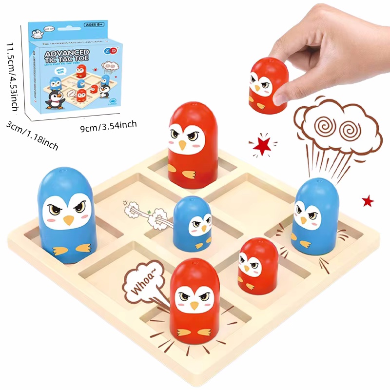 Party Games Adult Birthday - Mini Tic Tac Toe Avanzado, Juego