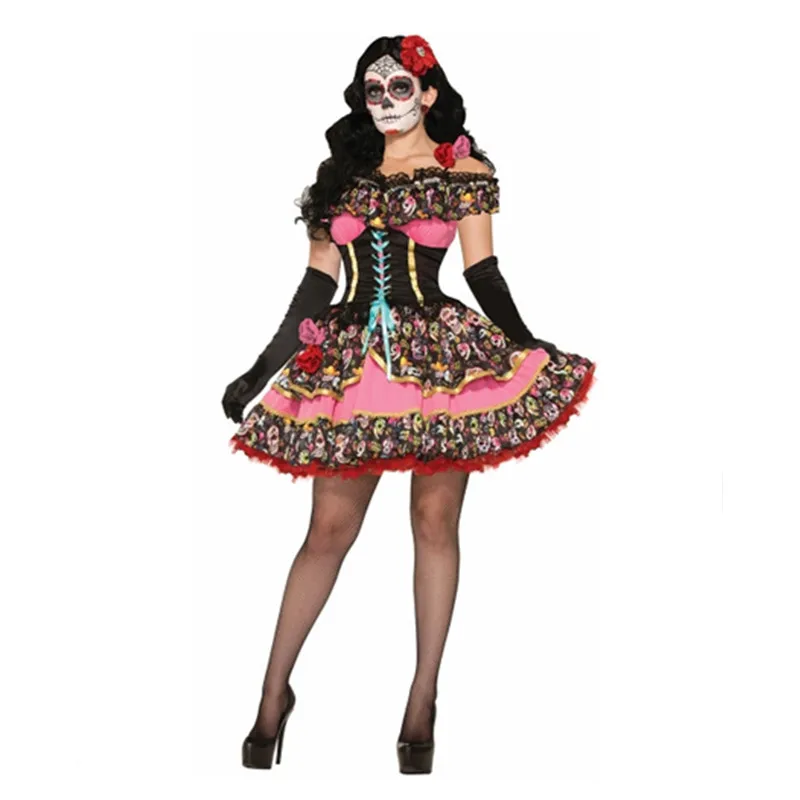 Zombie Party Games - Disfraz de novia mexicano del Día