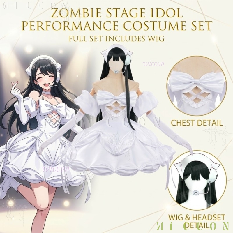 Zombie Party Games - Disfraz de Cosplay Completo de Anime