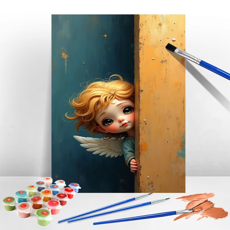 Party Games Girls Night - Pintura al Óleo Digital DIY de