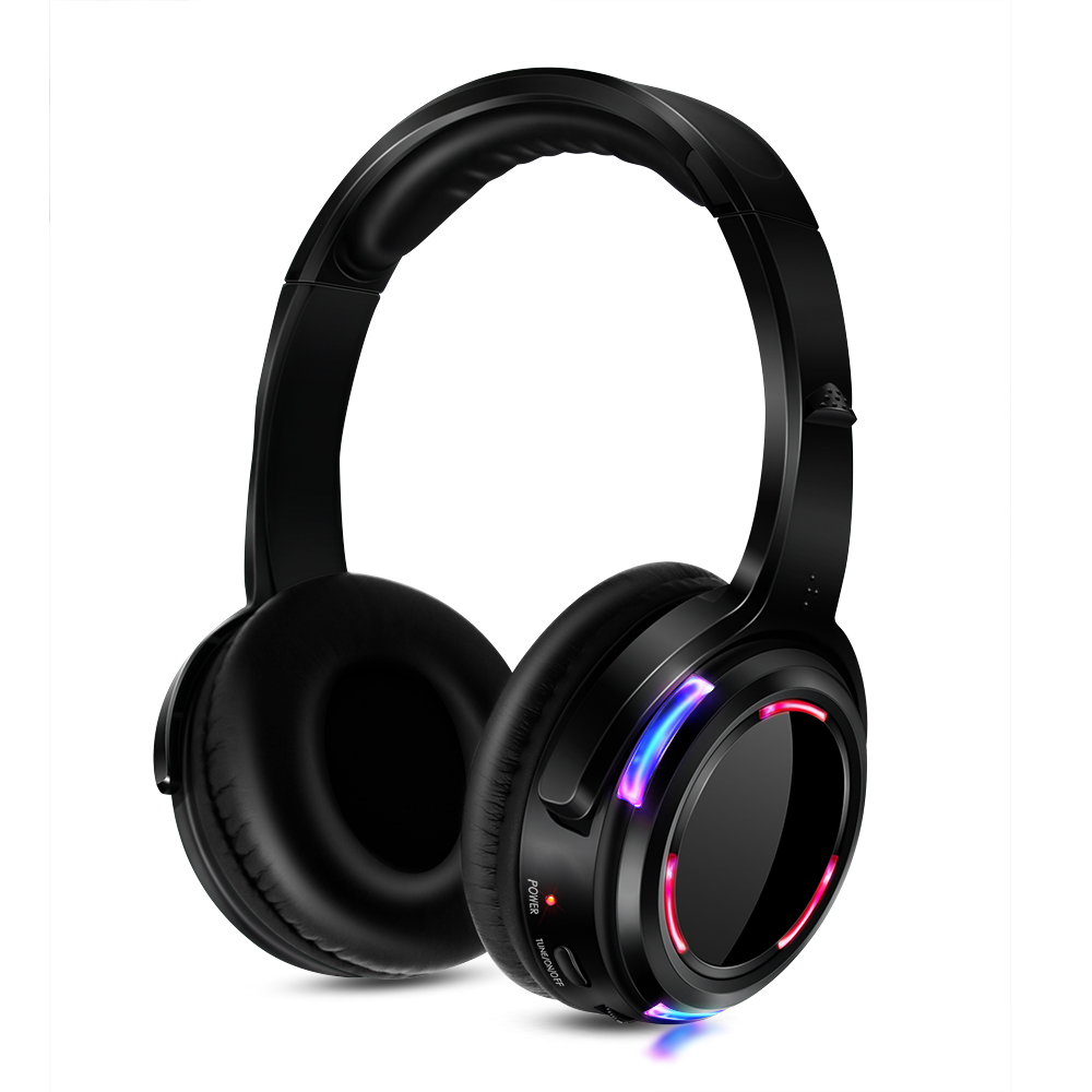 Party Games Phone - Auriculares Inalámbricos Profesionales con Luces LED