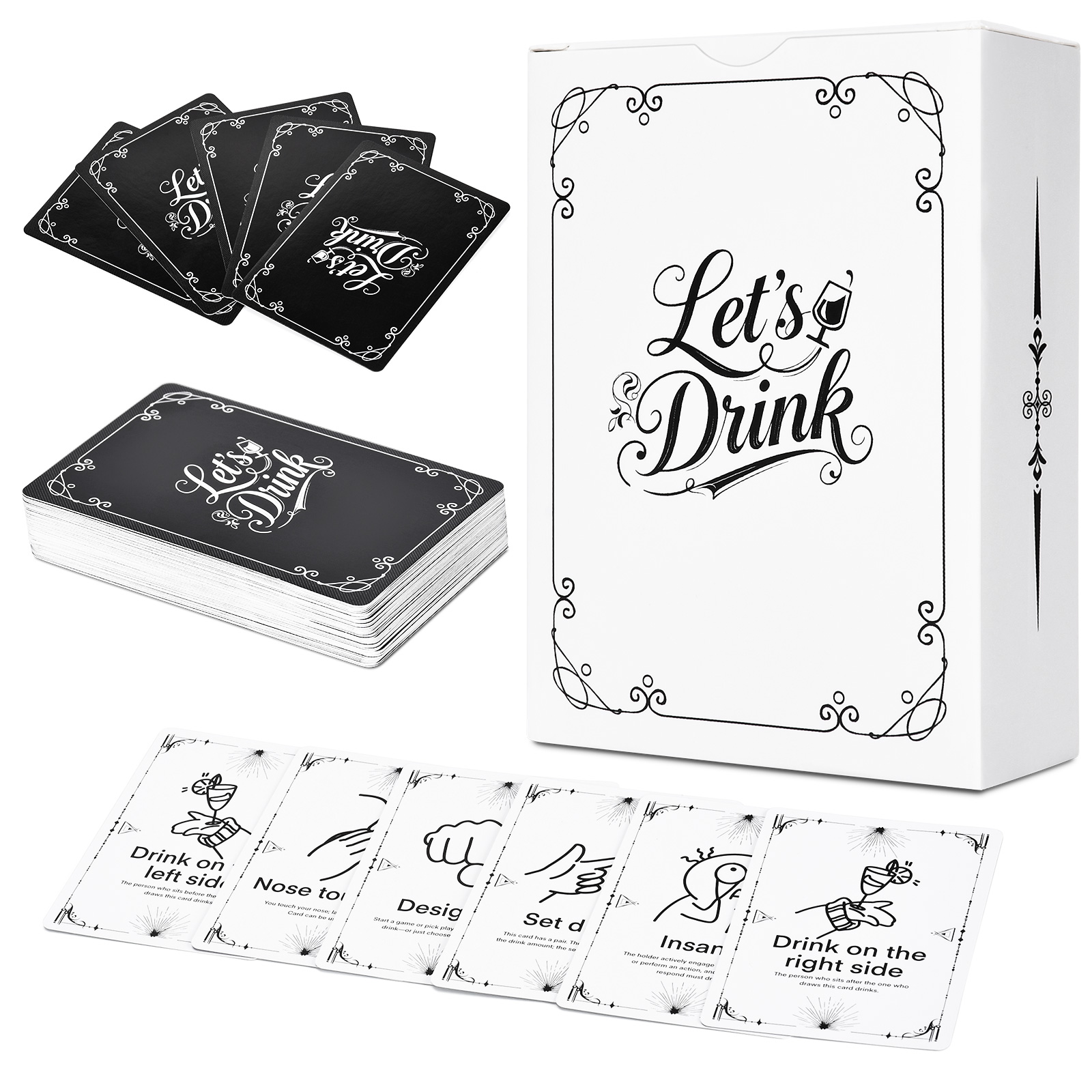 Party Games Adult Birthday - Tarjetas de juego para adultos –