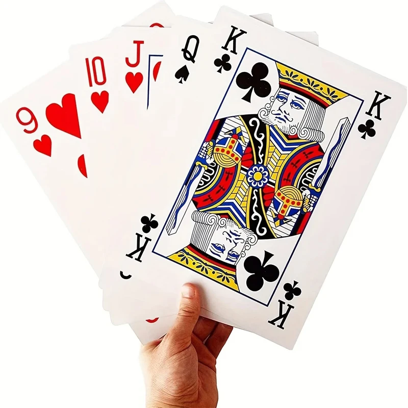 Party Games Adult Birthday - Cartas de Juego Super Jumbo Extra