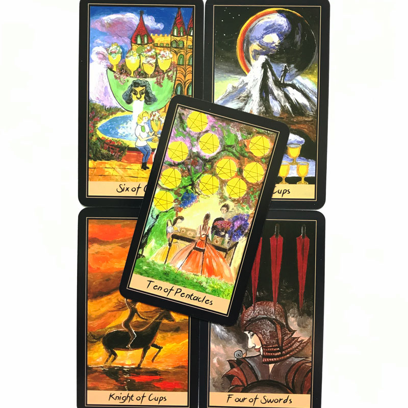 Cartas de Tarot de la rueda de - Party Games Using Cards reseña y precio