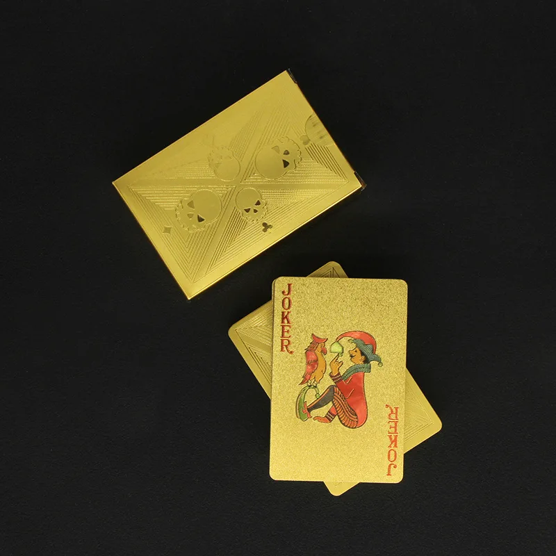 Cartas de póker de calavera de - Party Games Using Cards reseña y precio