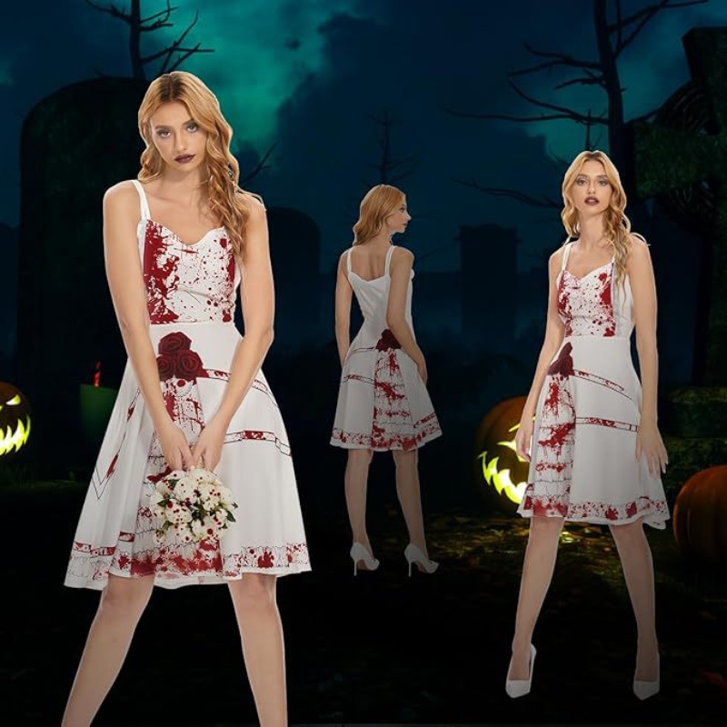 Traje de Fantasma de Halloween - Zombie Party Games reseña y precio