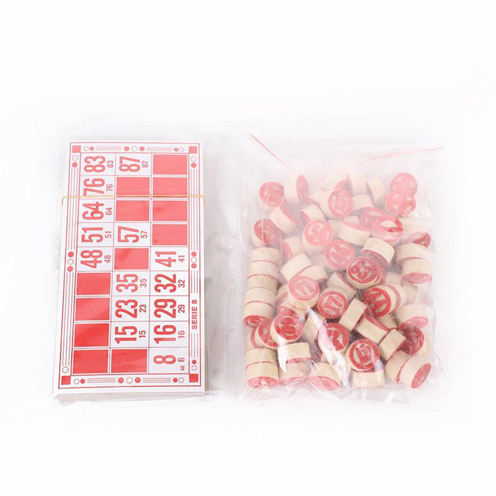 Juego de Bingo de madera, dive - Party Games Group For Adults reseña y precio