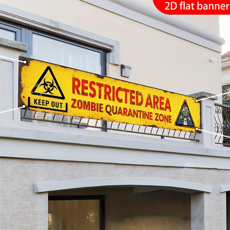 Un banner plano 2D para decora - Zombie Party Games reseña y precio