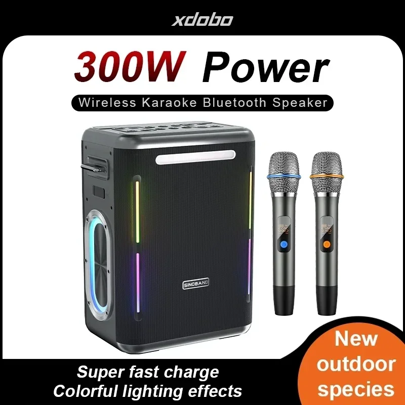 XDOBO Party 1981 300W Altavoz  - Party Games Phone reseña y precio