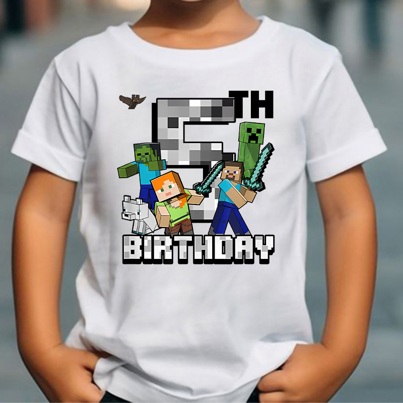 Camiseta de algodón con estamp - Party Games Adult Birthday reseña y precio
