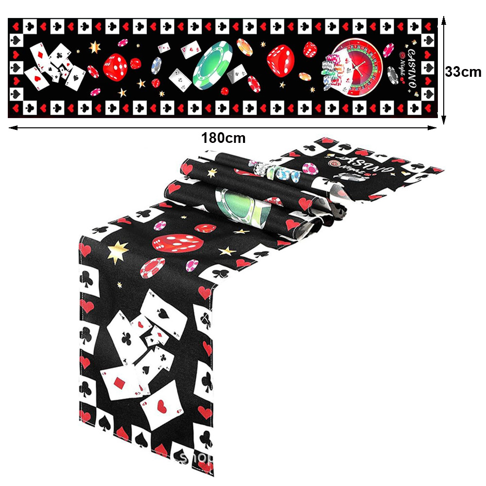 Mantel decorativo de Casino de - Party Games No Supplies reseña y precio